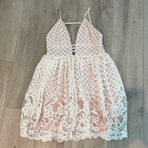White Lace Dress